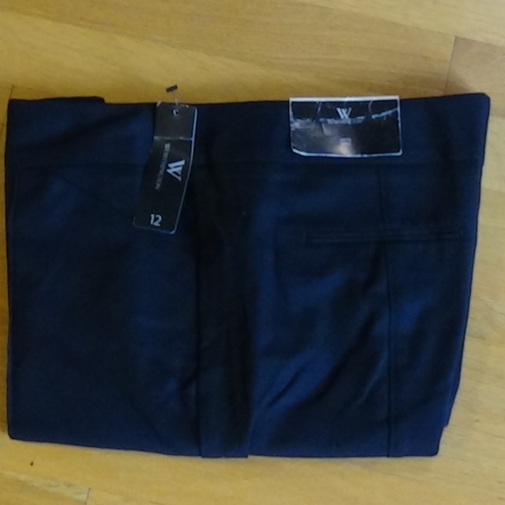 NWT Worthington Low Rise Slim Fit Pants 12